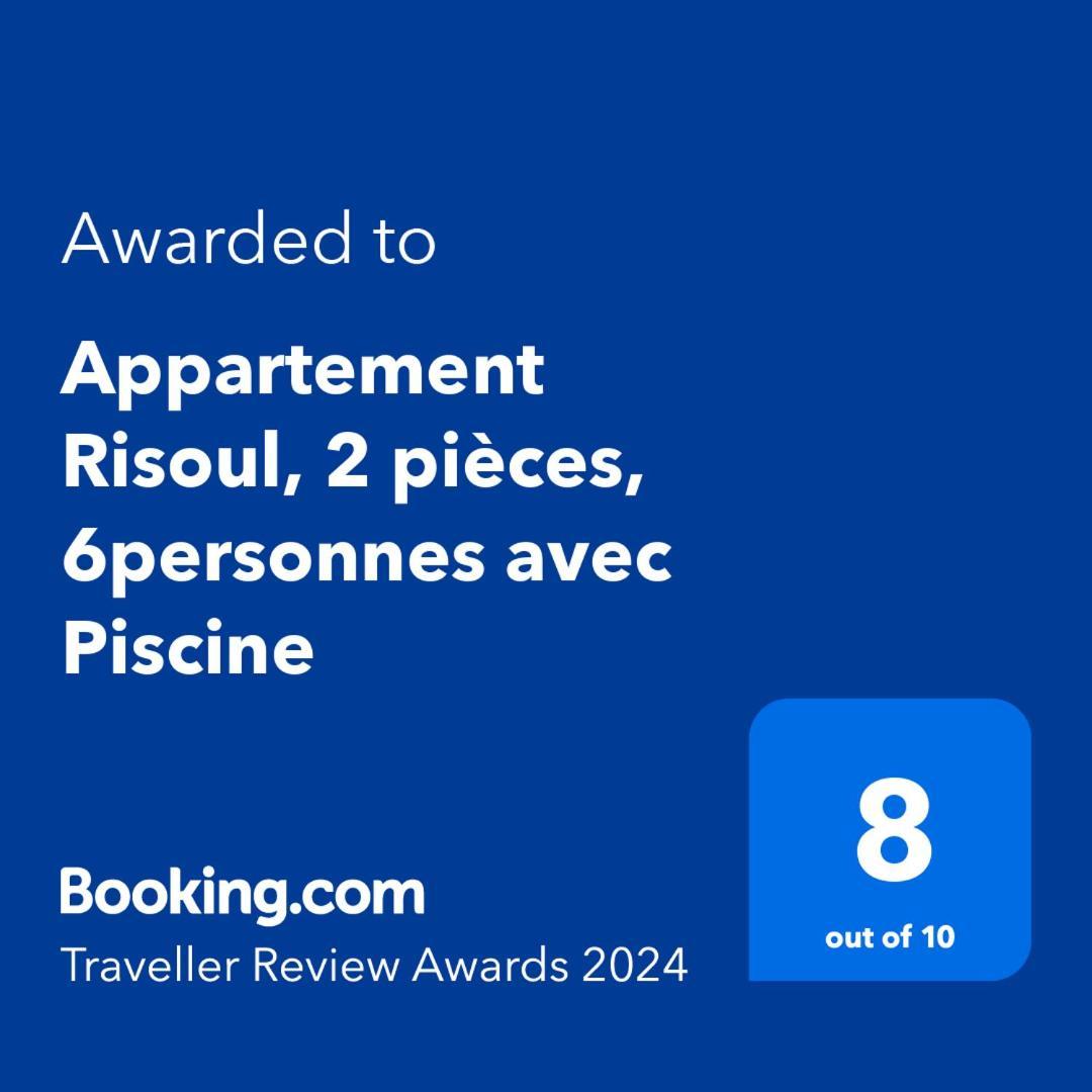 Appartement Risoul, 2 pièces, 6personnes avec Piscine Extérieur photo